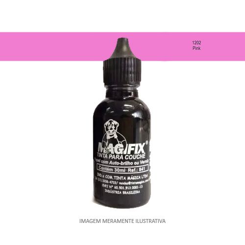 Tinta Magifix Rosa Papel CouchÉ 30ml<small>mtc30rs - Magifix</small>