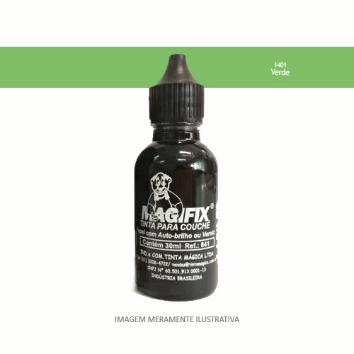 Tinta Magifix Verde Papel CouchÉ 30ml<small>mtc30vd - Magifix</small>