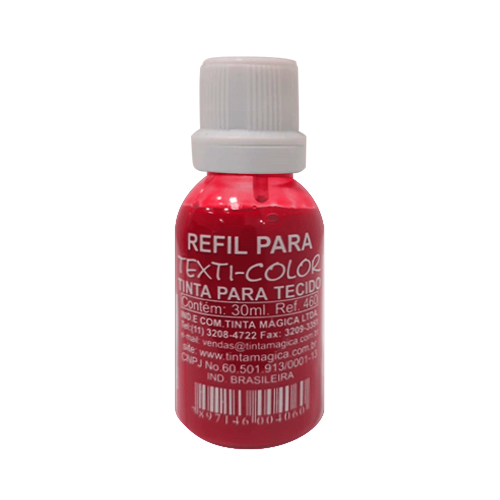 Tinta Tecido Magifix 30ml Vermelha<small>mtec30vm - Magifix</small>