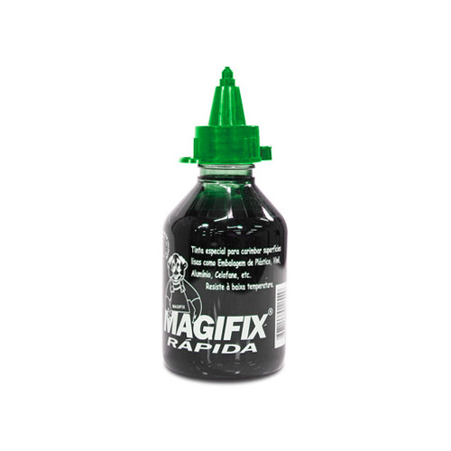 Tinta de Secagem RÁpida Magifix 120ml Verde<small>mtpl120vd - Magifix</small>