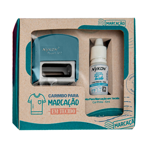 Kit Nykon para Marcar Tecido N302 Azul Pastel<small>n302tecazp - Nykon</small>