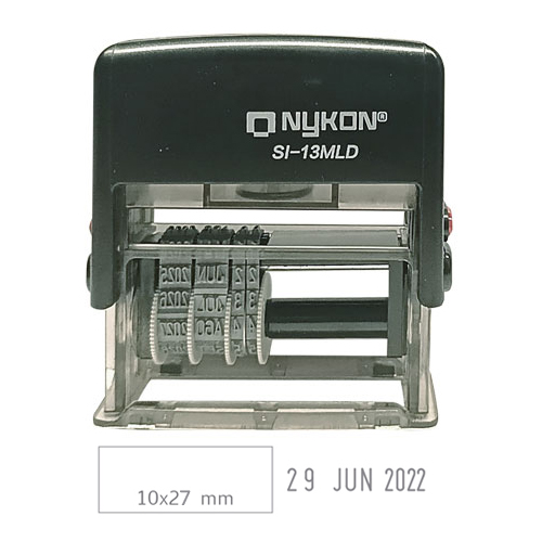 Nykon Mini Datador com Chapa a Esquerda 10x27mm<small>ndsi13mld - Nykon</small>
