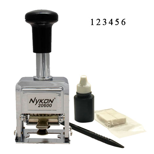 Numerador Automatico Nykon 20600 6 DÍgitos<small>nna6 - Nykon</small>