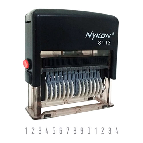 Nykon Si-13 Mini Numerador 14 Digitos 3mm<small>nns120n14 - Nykon</small>