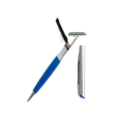Caneta Carimbo Diagonal Color  Nykon Azul<small>npendaz - Nykon</small>