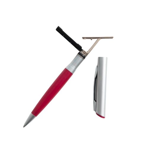 Caneta Carimbo Diagonal Color  Nykon Vermelha<small>npendvm - Nykon</small>