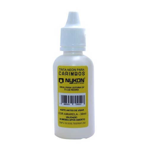 Tinta Neon Fluorescente 30ml Nykon<small>ntneon30 - Nykon</small>
