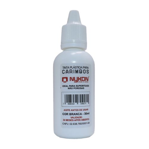 Tinta de Secagem RÁpida Nykon 30ml Branca<small>ntpl30bc - Nykon</small>