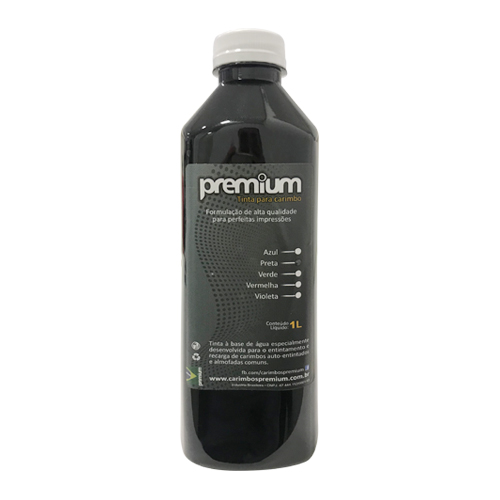 Tinta Premium 1 Litro Preta<small>pt1000pr - Premium</small>