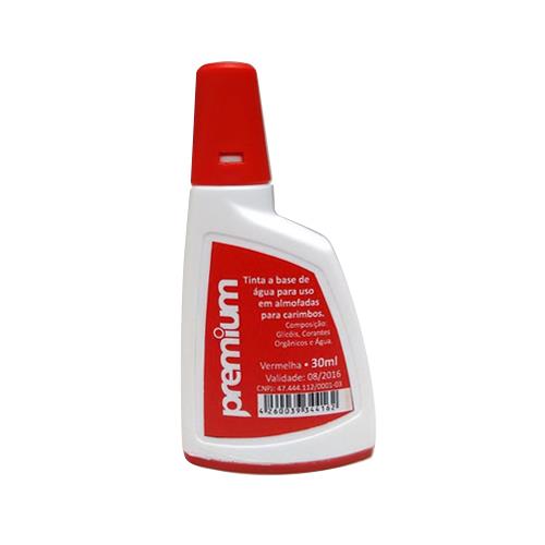 Tinta Premium 30ml Vermelha<small>pt30vm - Premium</small>