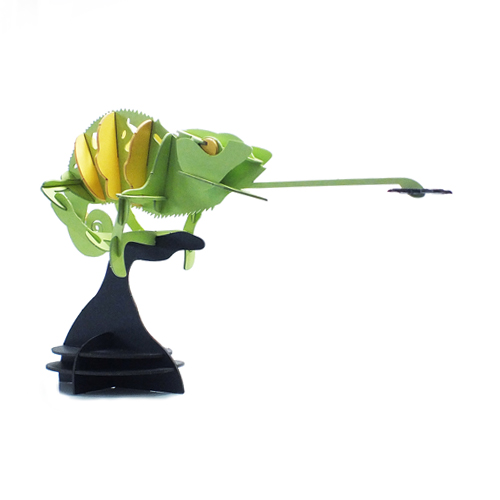 Quebra CabeÇa 3d Camaleao<small>qc3dcl - Ne</small>