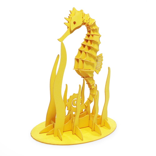 Quebra CabeÇa 3d Cavalo Marinho<small>qc3dcv - Ne</small>