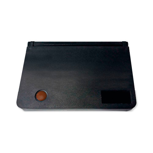 Almofada Feltro Marrom N3  Realpen 70x105mm<small>rpa3ma - Real Pen</small>