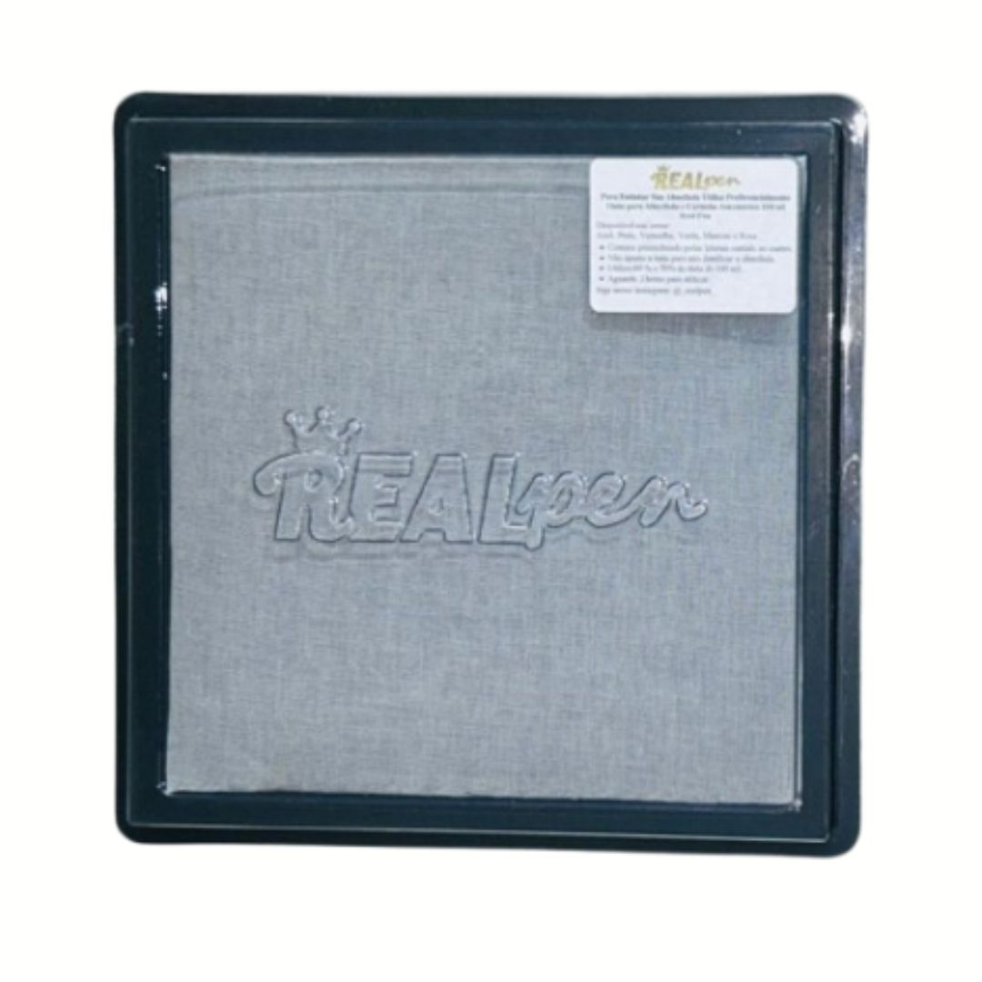 Almofada Feltro Sem Tinta Realpen 200x200mm<small>rpa7st - Real Pen</small>