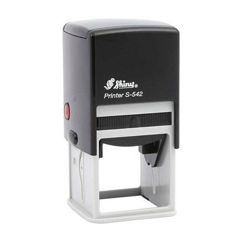Datador Shiny Printer S542d Preto 42x42mm<small>sd542 - Shiny</small>