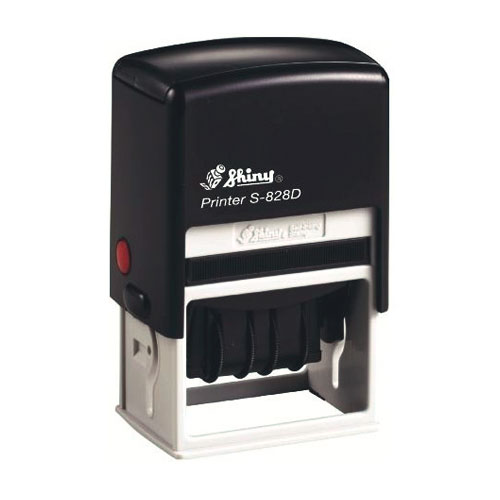 Datador Shiny Printer S828d Preto 33x56mm<small>sd828 - Shiny</small>