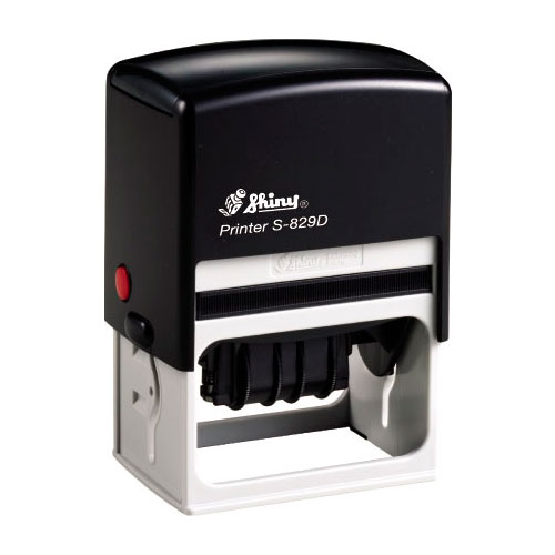 Datador Shiny Printer S829d Preto 40x64mm<small>sd829 - Shiny</small>