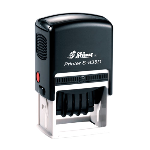 Datador Shiny Printer S835d Preto 20x30mm<small>sd835 - Shiny</small>