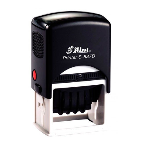 Datador Shiny Printer S837d Preto 40x50mm<small>sd837 - Shiny</small>