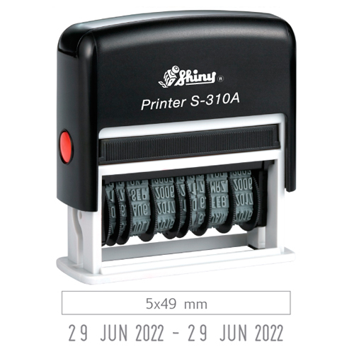 Shiny Mini Printer S310a Datador Duplo  05x49mm<small>sdd310a - Shiny</small>