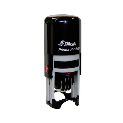 Datador Shiny Printer R524d Preto 24mm<small>sdr524 - Shiny</small>