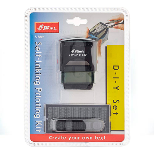 Carimbo de Montar S882 Shiny Placa 14x38mm<small>sm882 - Shiny</small>