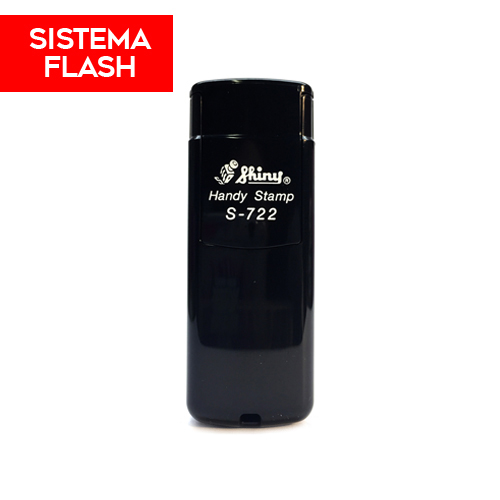 Handy Stamp Flash Sp722 Shiny Preto 14x38mm<small>sp722pr - Shiny</small>