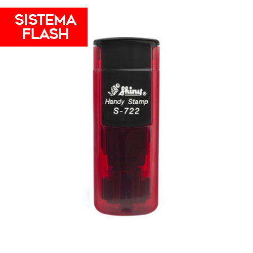 Handy Stamp Flash Sp722 Shiny Vermelho 14x38mm<small>sp722vm - Shiny</small>