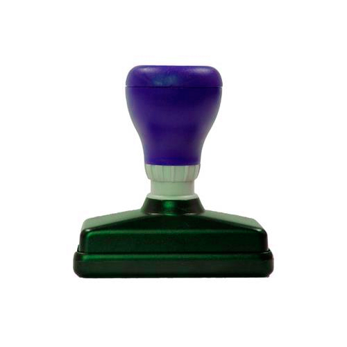 Carimbo para Sistema Flash Azul 23x63mm<small>spk8 - Flash</small>