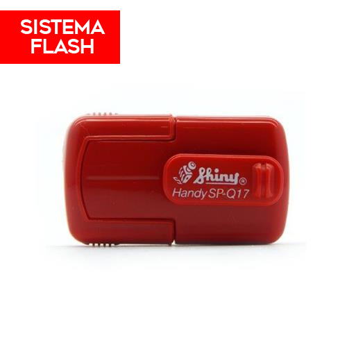 Handy Stamp Flash Spq17 Shiny Vermelho 17x17mm<small>spq17vm - Shiny</small>