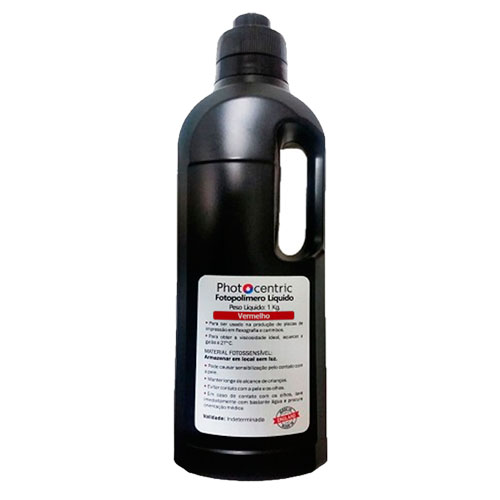 Polimero Photocentric Vermelho 1 Kg<small>sup042 - Ne</small>