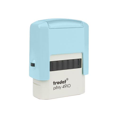 Trodat Ideal 4910 P2 Azul Pastel 10x26mm<small>t4910ceu - Trodat</small>