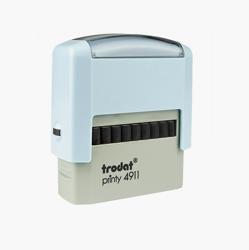 Trodat Ideal 4911 P2 Azul Pastel 14x38mm<small>t4911ceu - Trodat</small>