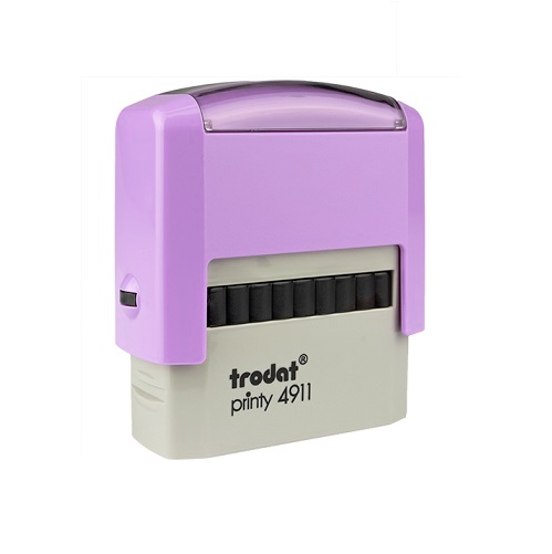 Trodat Ideal 4911 P2 Lilas Pastel 14x38mm<small>t4911li - Trodat</small>