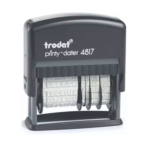 Trodat Printy 4817 Datador VÁrios Dizeres<small>td4817wd - Trodat</small>