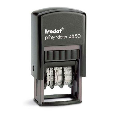 Datador Trodat Printy 4850 Preto 5x25mm<small>td4850 - Trodat</small>
