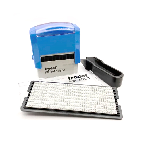 Carimbo de Montar Trodat Printy 4911 Typo<small>tm4951 - Trodat</small>