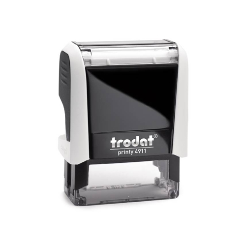 Trodat Printy 4911 P4.0 Branco e Preto 14x38mm<small>tn4911bc - Trodat</small>