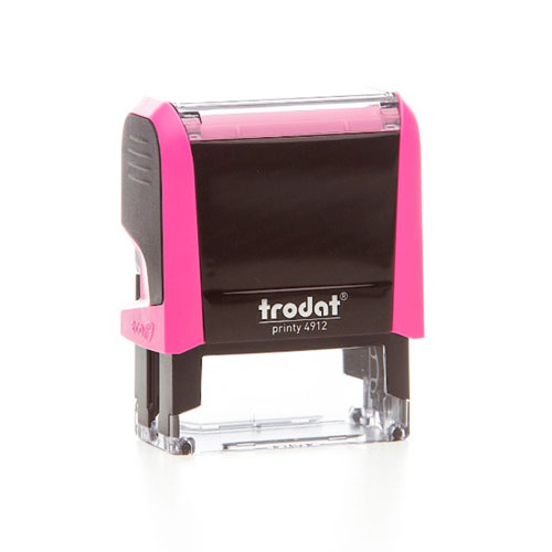 Trodat Printy 4912 P4.0 Pink Neon 18x47mm<small>tn4912pi - Trodat</small>