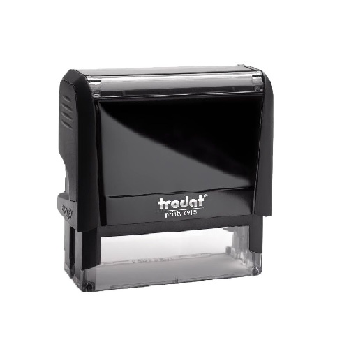 Trodat Printy 4915 P4.0 Preto 25x70mm<small>tn4915 - Trodat</small>