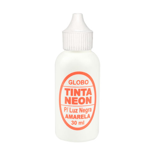 Tinta Neon Fluorescente Amarela 30ml<small>tneon30am - Trodat</small>