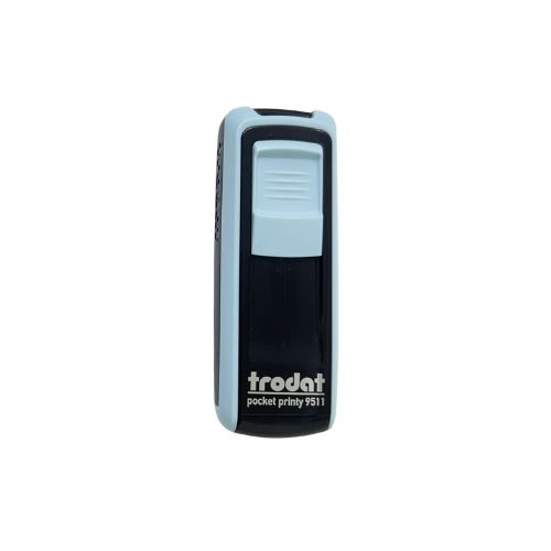 Trodat Pocket 9511 Pastel Azul e Preto<small>tpocazppr - Trodat</small>