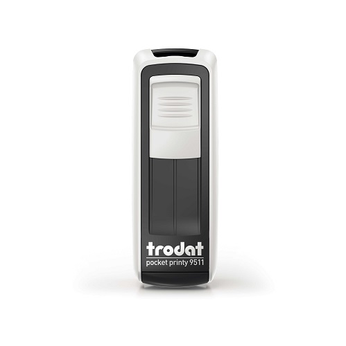 Trodat Pocket 9511 Branco e Preto 14x38mm<small>tpocbcpr - Trodat</small>