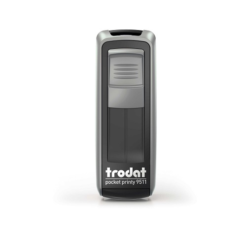 Trodat Pocket 9511 Prata e Preto 14x38mm<small>tpocptpr - Trodat</small>