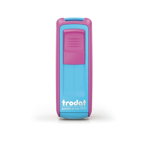 Trodat Pocket 9511 Turquesa e Rosa<small>tpocrsaz - Trodat</small>
