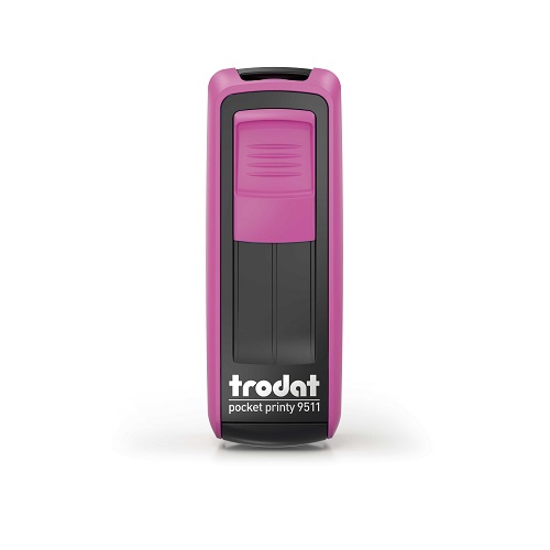 Trodat Pocket 9511 Rosa e Preto 14x38mm<small>tpocrspr - Trodat</small>