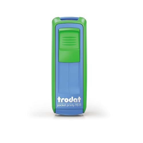 Trodat Pocket 9511 Verde e Azul 14x38mm<small>tpocvdaz - Trodat</small>