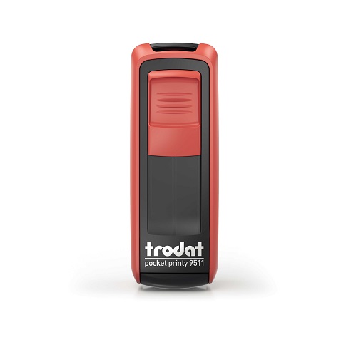 Trodat Pocket 9511 Vermelho e Preto 14x38mm<small>tpocvmpr - Trodat</small>